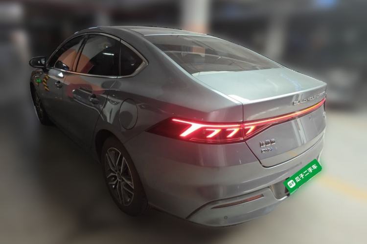 Used BYD Qin PLUS 2021 DM-i 55KM Flagship Model Rear Left 45 Deg