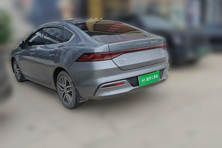 Used BYD Qin PLUS 2021 DM-i 55KM Flagship Model Rear Left 45 Deg