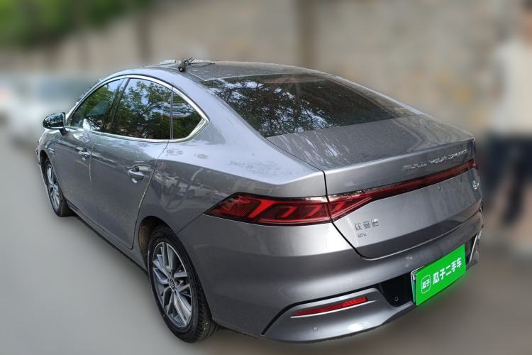 Used BYD Qin PLUS 2021 EV 500KM Premium Model Rear Left 45 Deg