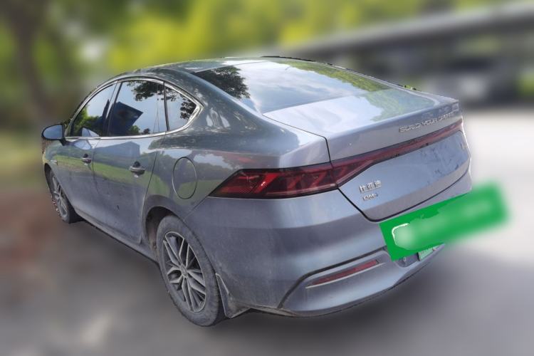 Used BYD Qin PLUS 2021 DM-i 55KM Flagship Model Rear Left 45 Deg