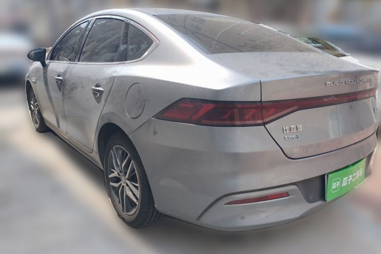 Used BYD Qin PLUS 2021 DM-i 55KM Flagship Model Rear Left 45 Deg