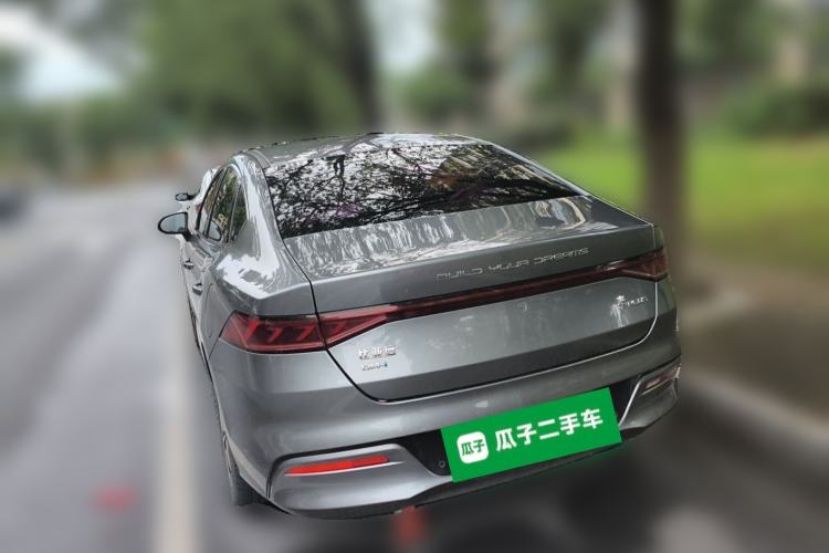 Used BYD Qin PLUS 2021 DM-i 55KM Flagship Model Rear Left 45 Deg