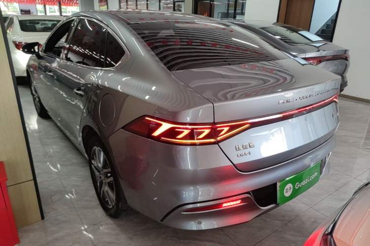 Used BYD Qin PLUS 2021 DM-i 120KM Prestige Model Rear Left 45 Deg