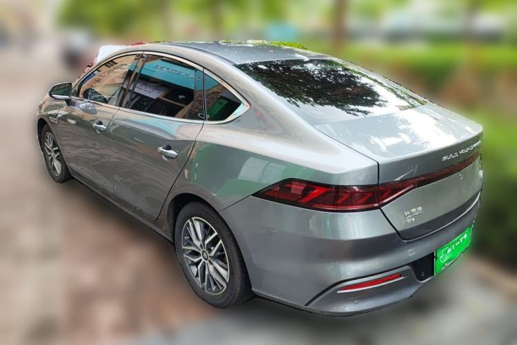 Used BYD Qin PLUS 2021 EV 500KM Premium Model Rear Left 45 Deg