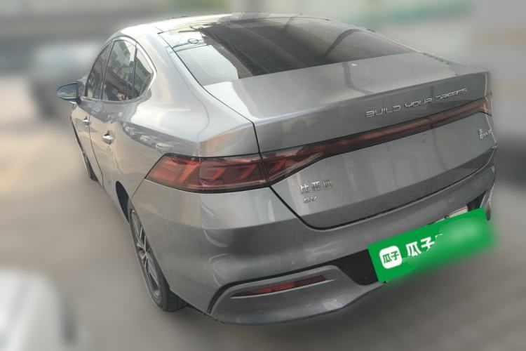 Used BYD Qin PLUS 2021 EV 500KM Luxury Model Rear Left 45 Deg