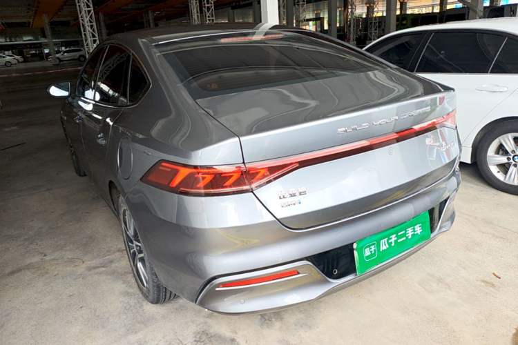 Used BYD Qin PLUS 2021 DM-i 55KM Flagship Model Rear Left 45 Deg