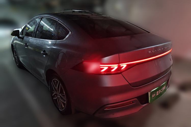 Used BYD Qin PLUS 2021 DM-i 55KM Flagship Model Rear Left 45 Deg