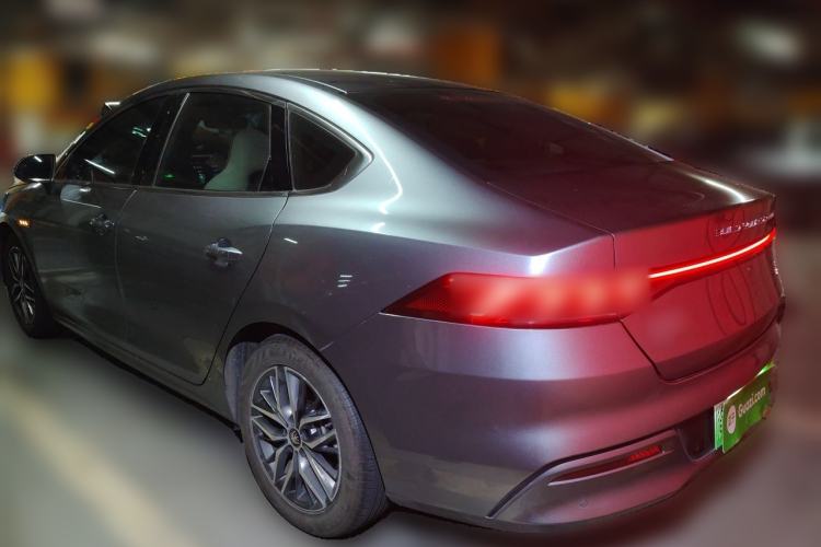 Used BYD Qin PLUS 2021 EV 500KM Premium Model Rear Left 45 Deg
