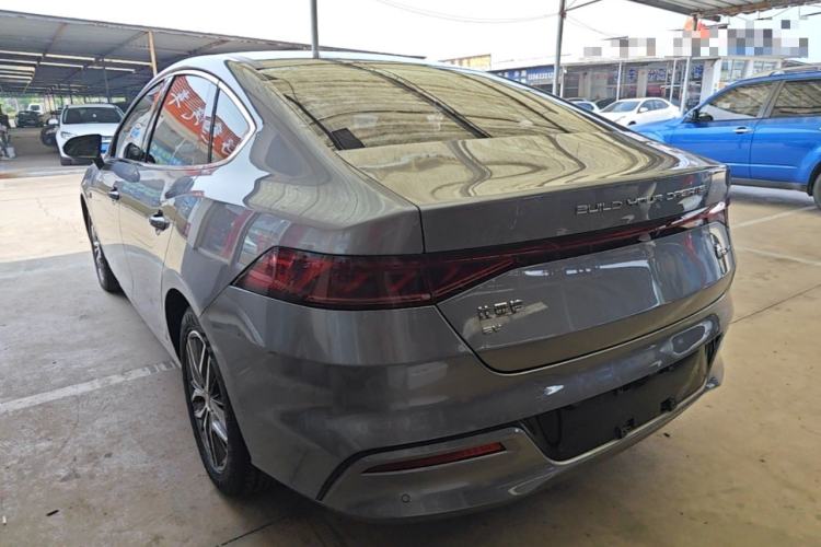 Used BYD Qin PLUS 2021 EV 500KM Luxury Model Rear Left 45 Deg