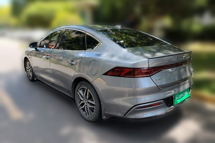 Used BYD Qin PLUS 2021 DM-i 55KM Flagship Model Rear Left 45 Deg
