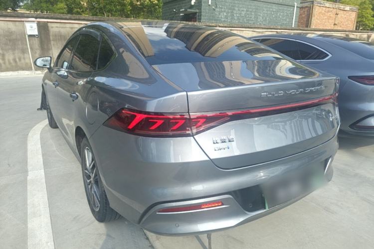 Used BYD Qin PLUS 2021 DM-i 55KM Flagship Model Rear Left 45 Deg
