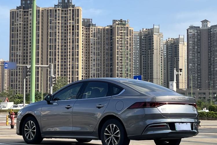 Used BYD Qin PLUS 2021 DM-i 55KM Prestige Model Rear Left 45 Deg