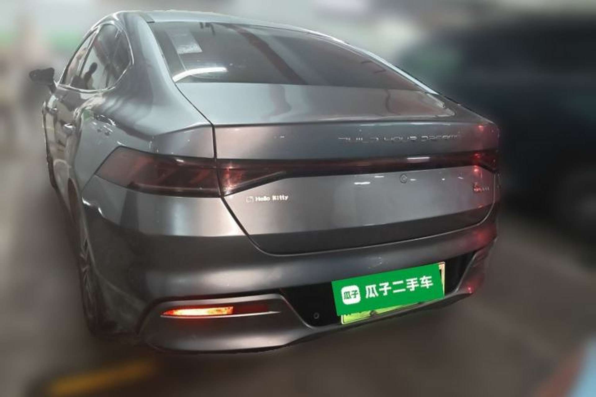 Used BYD Qin PLUS 2021 EV 500KM Luxury Model Rear