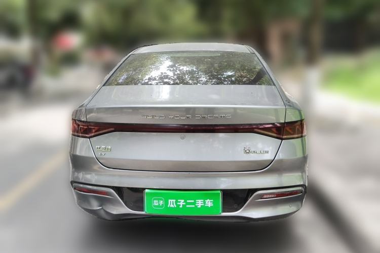 Used BYD Qin PLUS 2021 EV 500KM Luxury Model Rear