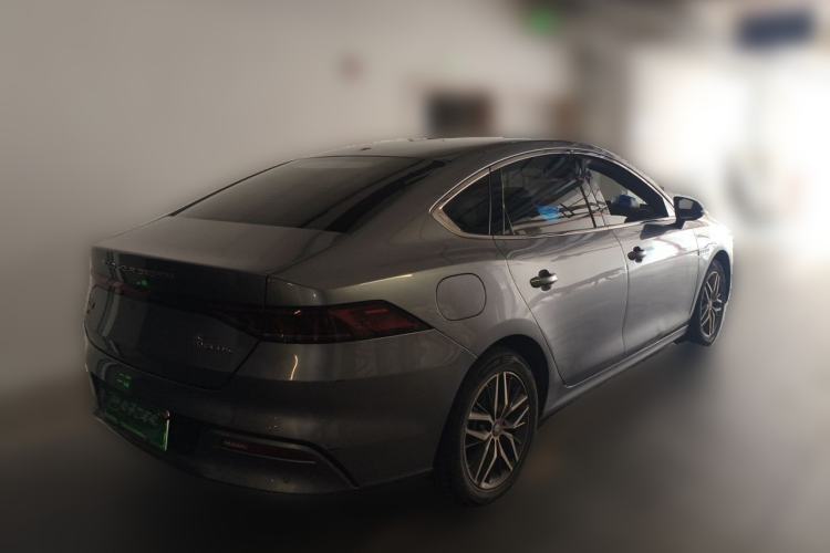 Used BYD Qin PLUS 2021 EV 500KM Luxury Model Rear Right 45 Deg