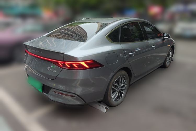 Used BYD Qin PLUS 2021 EV 400KM Luxury Model Rear Right 45 Deg