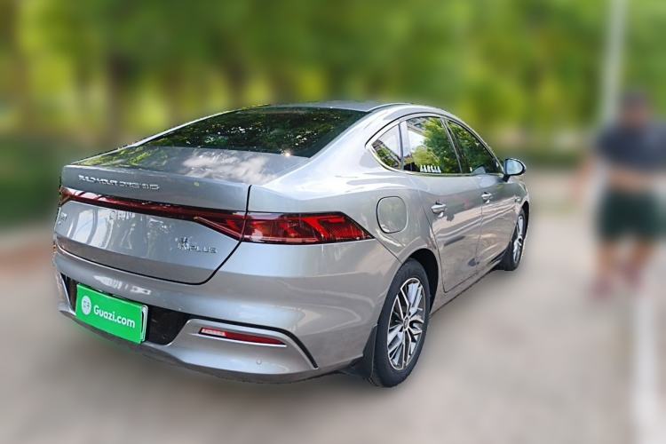 Used BYD Qin PLUS 2021 EV 500KM Premium Model Rear Right 45 Deg
