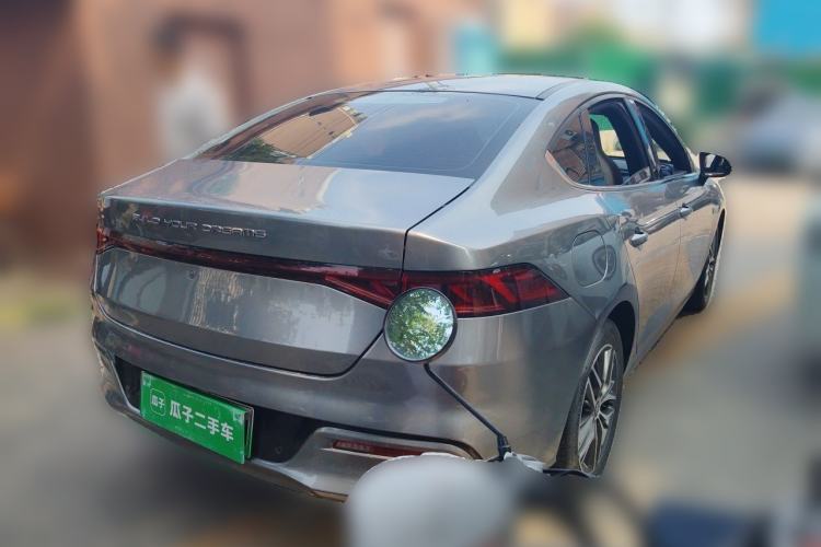 Used BYD Qin PLUS 2021 DM-i 120KM Prestige Model Rear Right 45 Deg