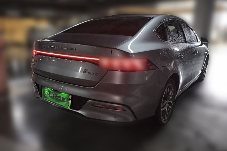 Used BYD Qin PLUS 2021 DM-i 55KM Flagship Model Rear Right 45 Deg