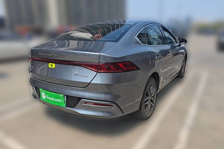 Used BYD Qin PLUS 2021 DM-i 120KM Flagship Model Rear Right 45 Deg