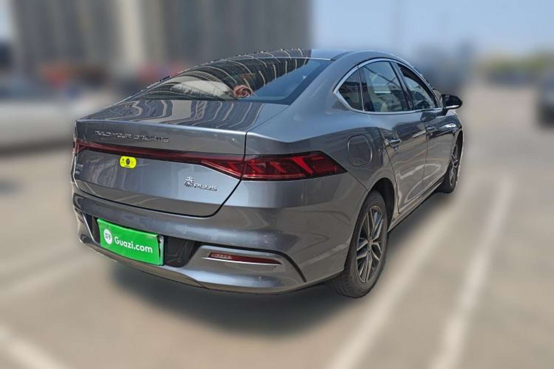 Used BYD Qin PLUS 2021 DM-i 120KM Flagship Model Rear Right 45 Deg