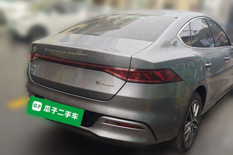 Used BYD Qin PLUS 2021 DM-i 55KM Flagship Model Rear Right 45 Deg