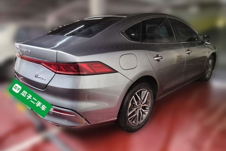 Used BYD Qin PLUS 2021 DM-i 55KM Flagship Model Rear Right 45 Deg