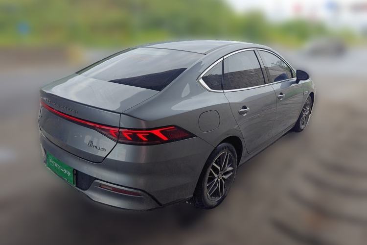 Used BYD Qin PLUS 2021 DM-i 55KM Flagship Model Rear Right 45 Deg