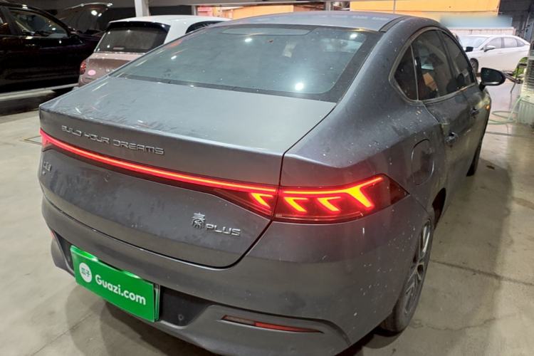 Used BYD Qin PLUS 2021 EV 420KM Commuter Edition Rear Right 45 Deg