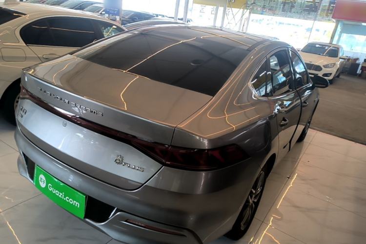 Used BYD Qin PLUS 2021 DM-i 55KM Flagship Model Rear Right 45 Deg