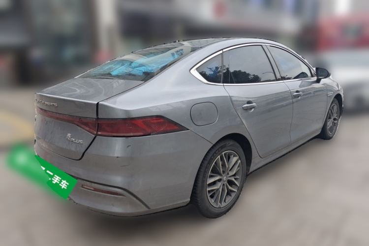 Used BYD Qin PLUS 2021 EV 500KM Luxury Model Rear Right 45 Deg