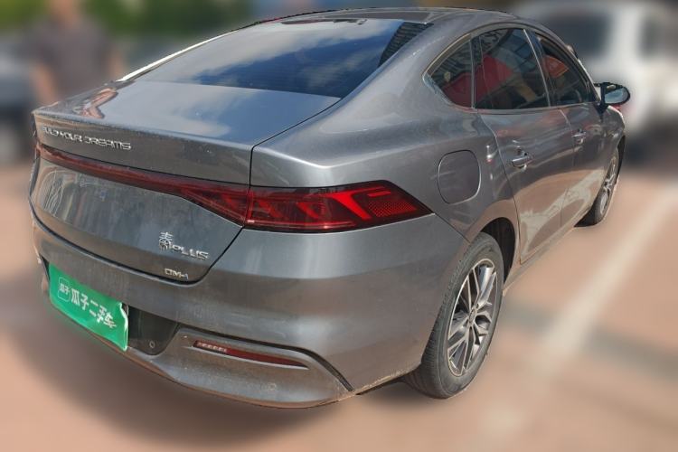 Used BYD Qin PLUS 2021 DM-i 120KM Prestige Model Rear Right 45 Deg