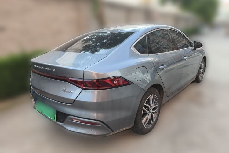 Used BYD Qin PLUS 2021 DM-i 55KM Flagship Model Rear Right 45 Deg