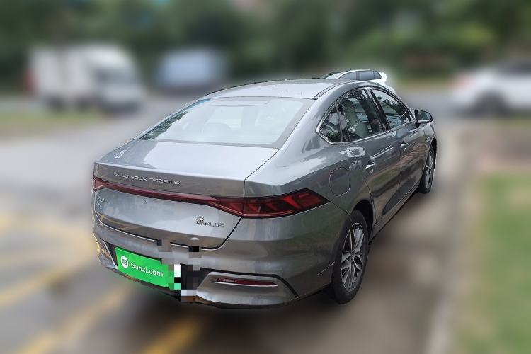 Used BYD Qin PLUS 2021 DM-i 120KM Flagship Model Rear Right 45 Deg