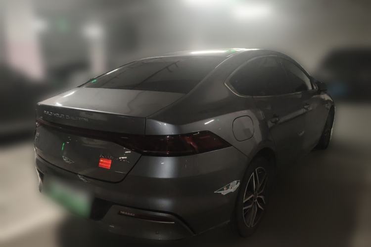 Used BYD Qin PLUS 2021 EV 500KM Luxury Model Rear Right 45 Deg