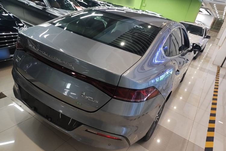 Used BYD Qin PLUS 2021 DM-i 55KM Flagship Model Rear Right 45 Deg