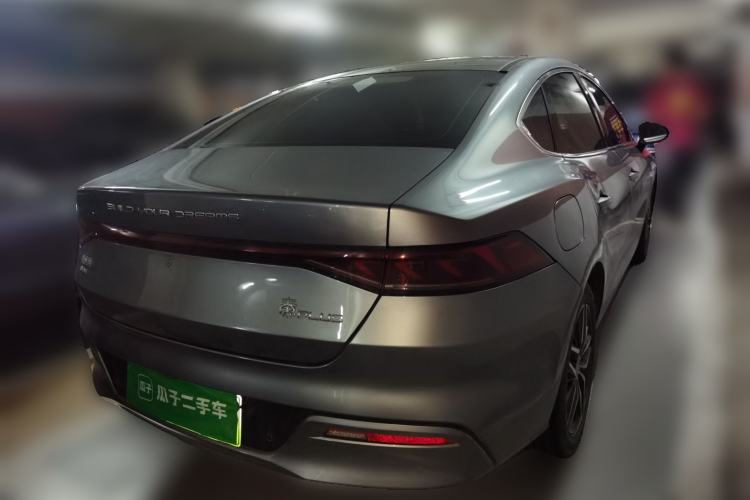 Used BYD Qin PLUS 2021 DM-i 55KM Flagship Model Rear Right 45 Deg