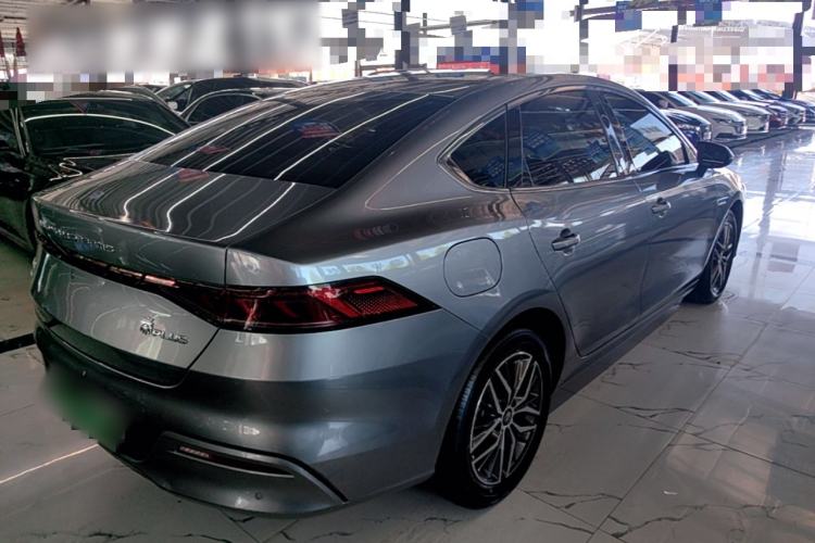 Used BYD Qin PLUS 2021 DM-i 55KM Flagship Model Rear Right 45 Deg
