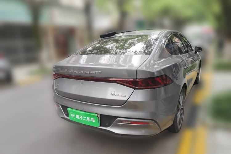 Used BYD Qin PLUS 2021 DM-i 55KM Flagship Model Rear Right 45 Deg