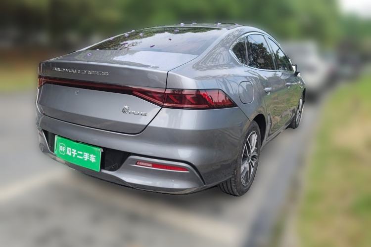 Used BYD Qin PLUS 2021 DM-i 55KM Flagship Model Rear Right 45 Deg