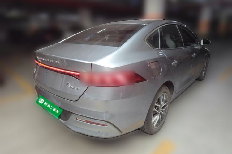 Used BYD Qin PLUS 2021 DM-i 55KM Flagship Model Rear Right 45 Deg