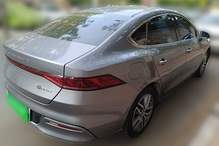 Used BYD Qin PLUS 2021 EV 500KM Premium Model Rear Right 45 Deg