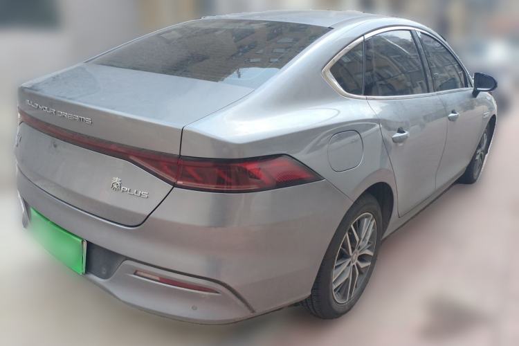Used BYD Qin PLUS 2021 DM-i 55KM Flagship Model Rear Right 45 Deg