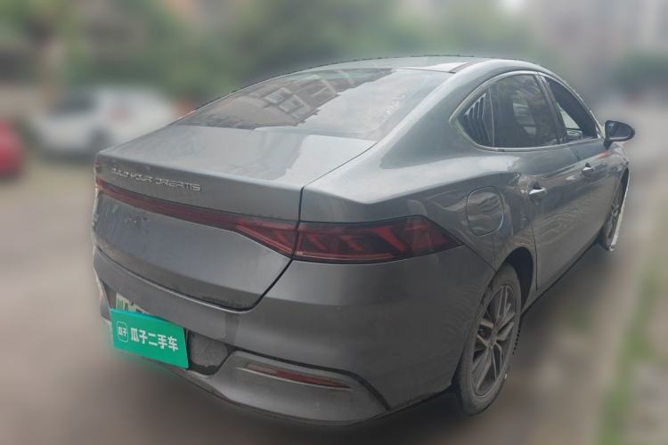 Used BYD Qin PLUS 2021 DM-i 120KM Flagship Model Rear Right 45 Deg