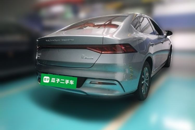 Used BYD Qin PLUS 2021 DM-i 55KM Prestige Model Rear Right 45 Deg
