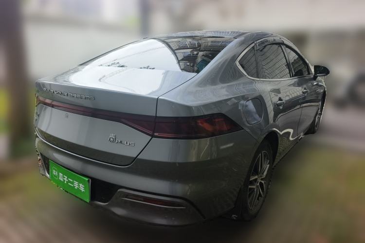 Used BYD Qin PLUS 2021 DM-i 55KM Flagship Model Rear Right 45 Deg