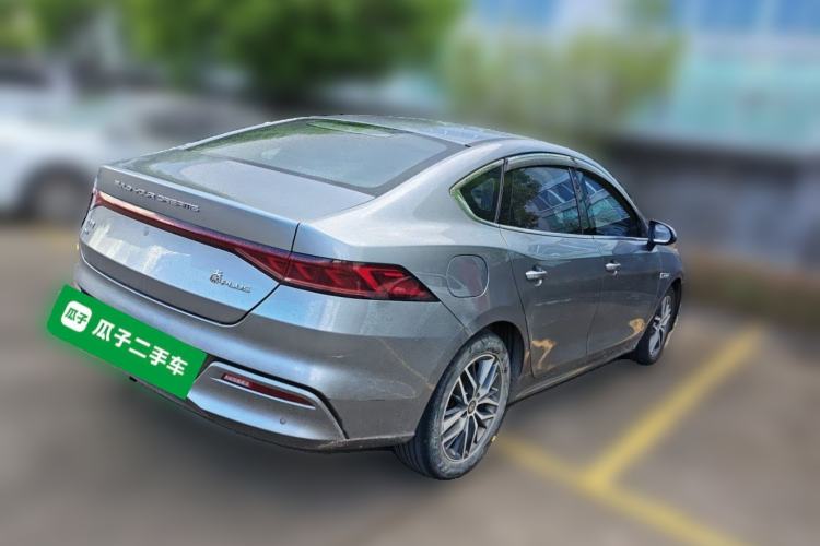 Used BYD Qin PLUS 2021 DM-i 55KM Flagship Model Rear Right 45 Deg