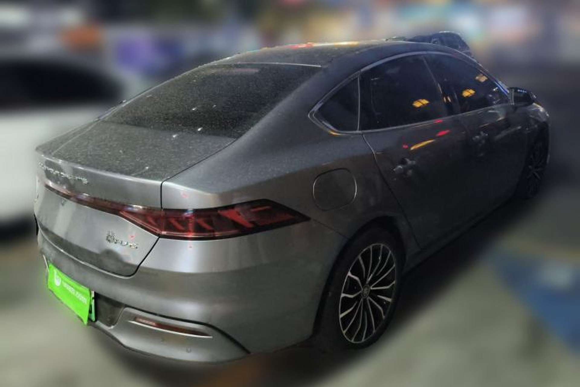 Used BYD Qin PLUS 2021 EV 600KM Flagship Model Rear Right 45 Deg