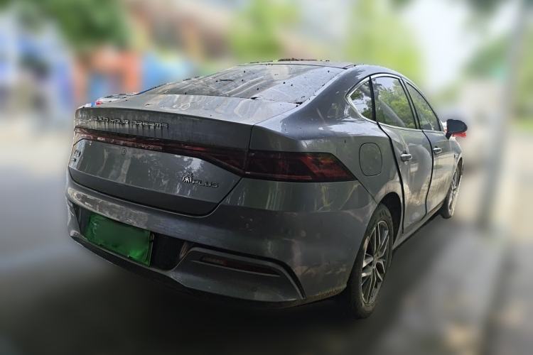 Used BYD Qin PLUS 2021 DM-i 120KM Flagship Model Rear Right 45 Deg