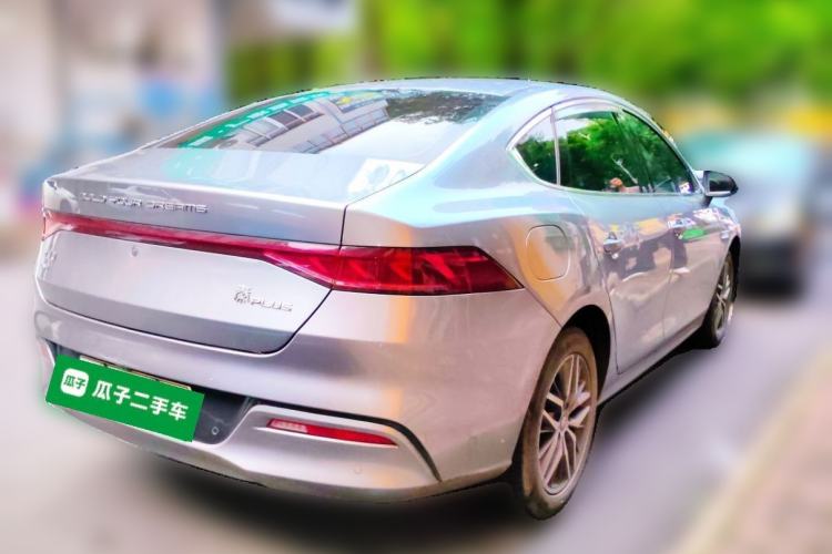 Used BYD Qin PLUS 2021 DM-i 120KM Prestige Model Rear Right 45 Deg